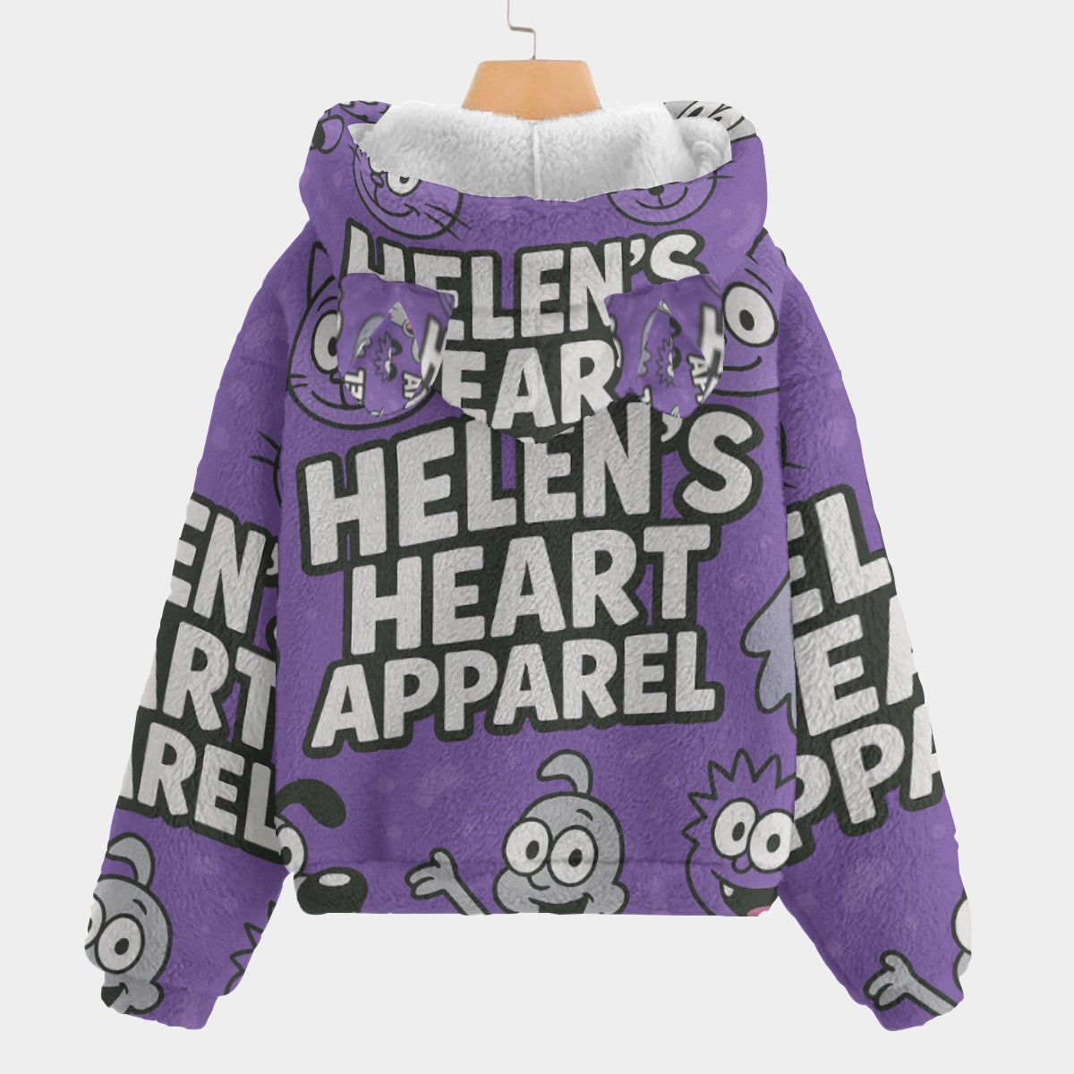 HHA  Kid’s Animal Fleece Hoodie With Ear