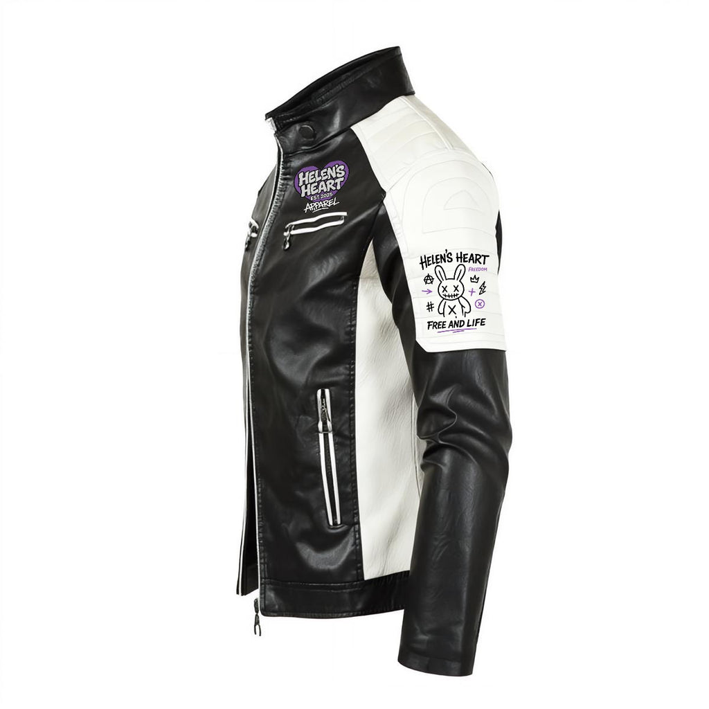 HHA Slim Racer Leather Jacket