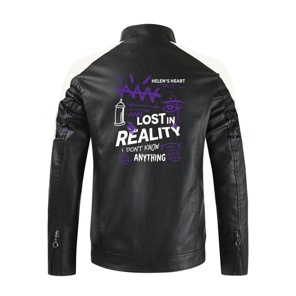 HHA Slim Racer Leather Jacket