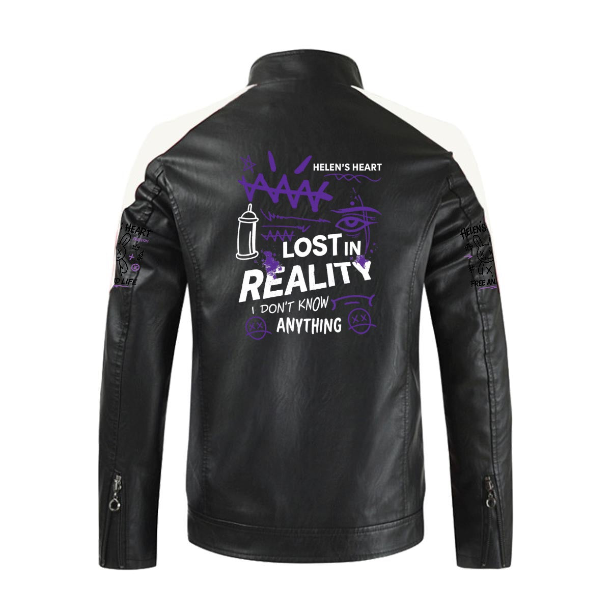 HHA Slim Racer Leather Jacket