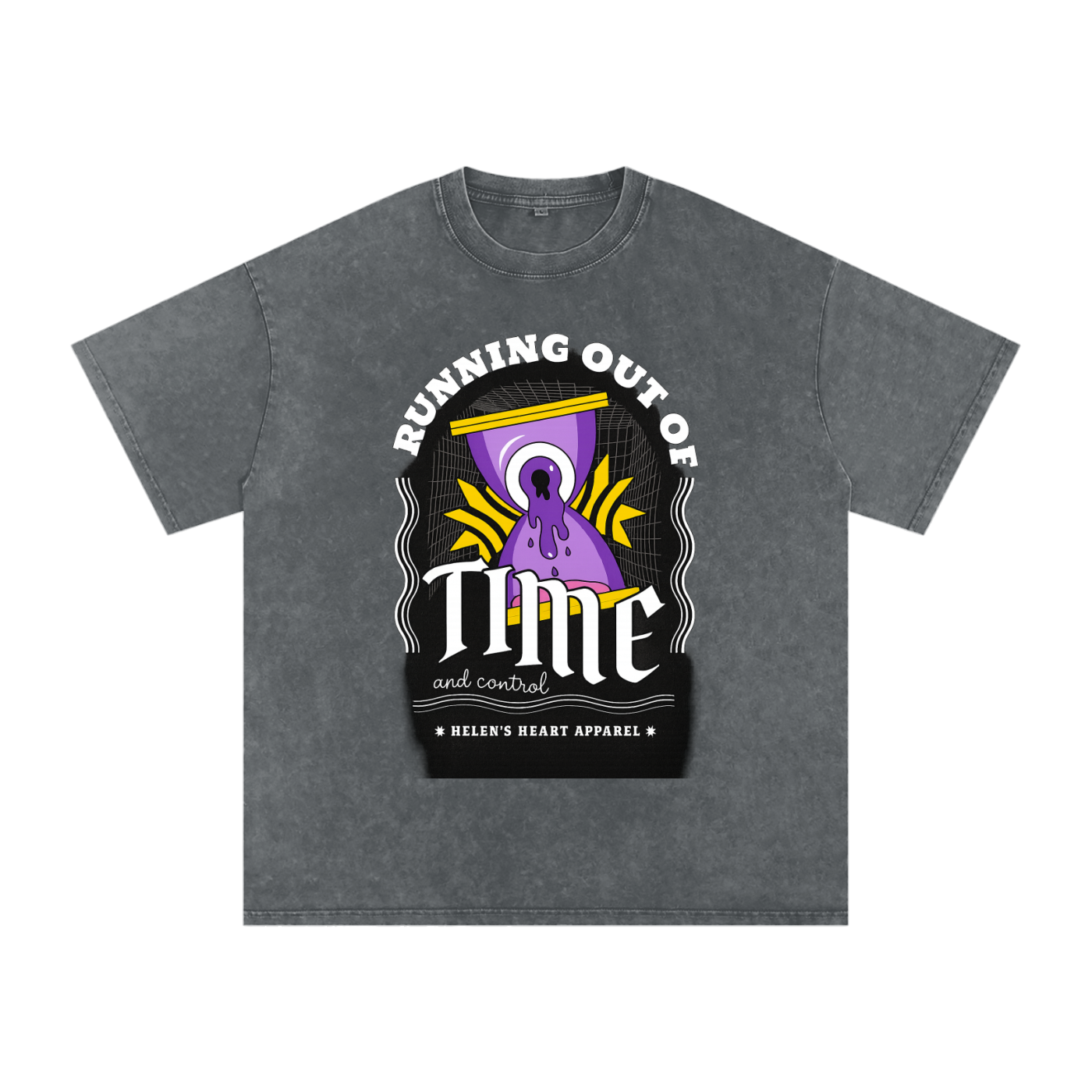 HHA Snow Washed Oversized Cotton T-Shirt