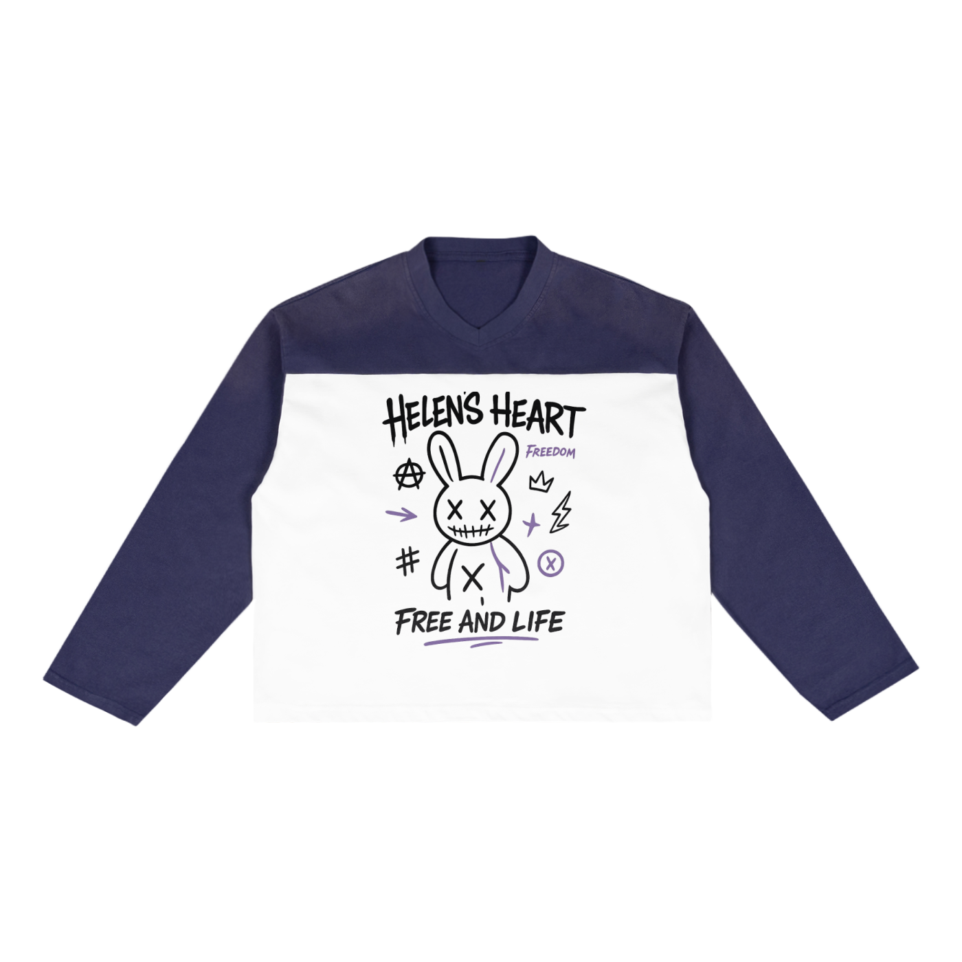 HHA Sun Fade Color-Block T-Shirt