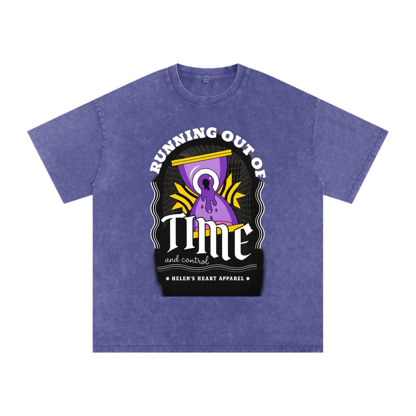 HHA Snow Washed Oversized Cotton T-Shirt