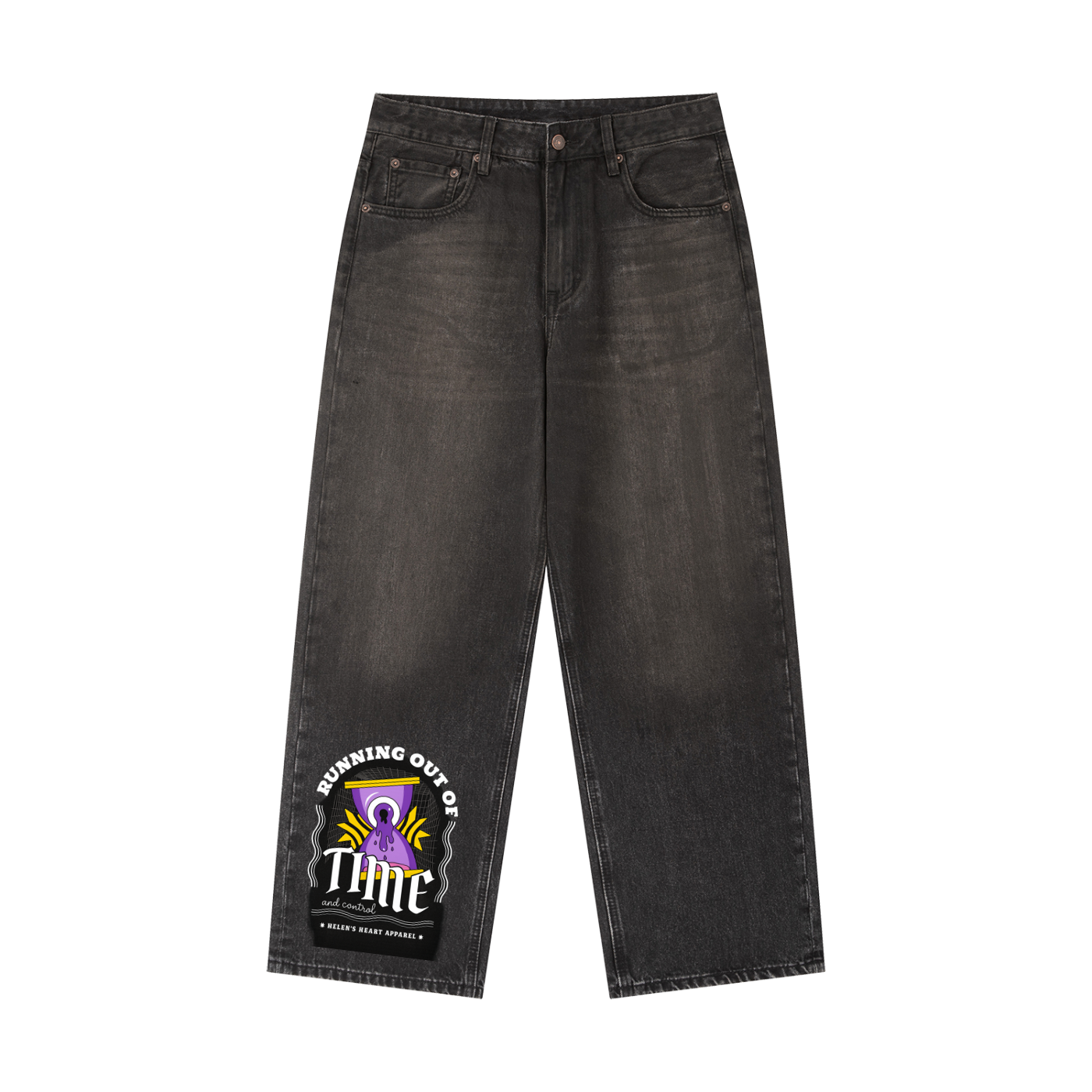 TLA “ROOT” Vintage Wash Heavyweight Denim Jeans