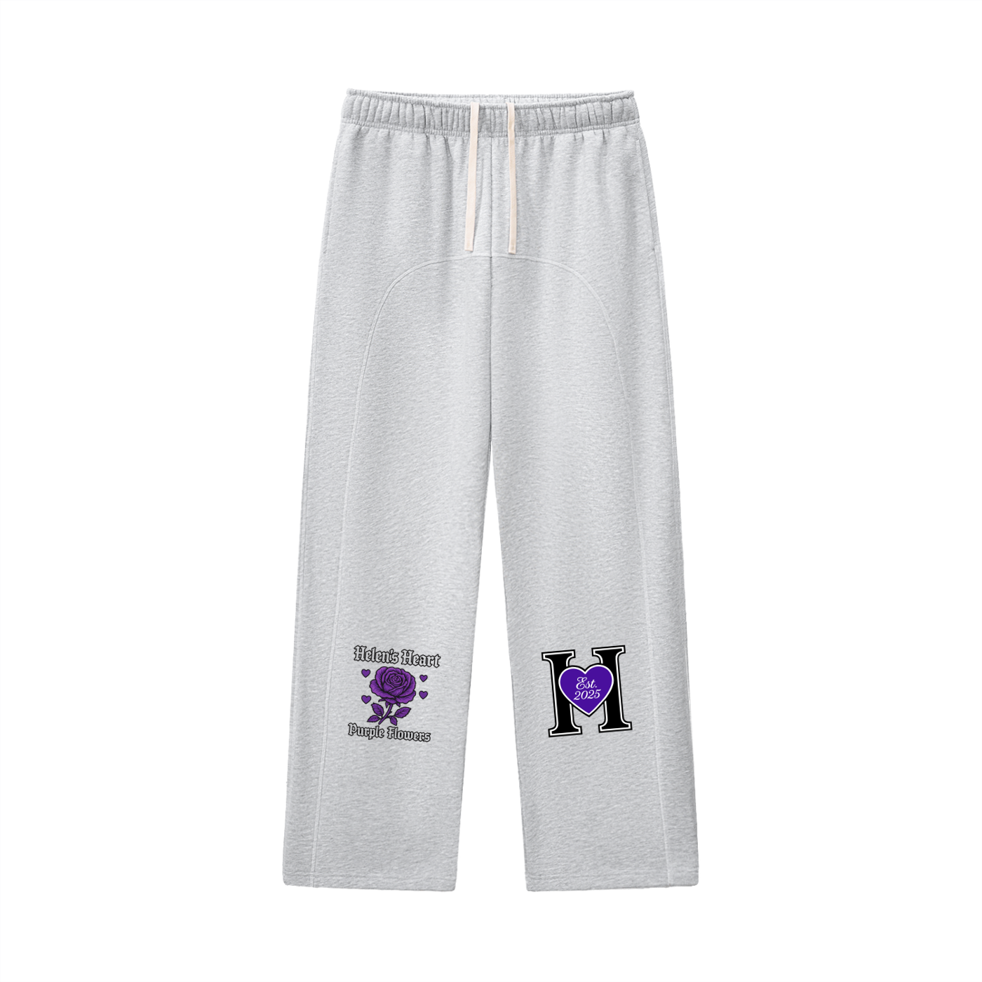 HHA Contrast-Stitched Fleece Sweatpants