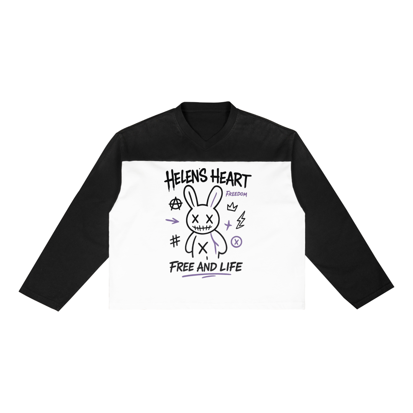 HHA Sun Fade Color-Block T-Shirt